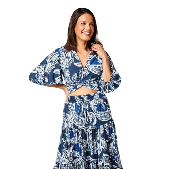 Biba - Co-ord Set für Damen, Weihnachten (Blau/Weiß) - Image 4