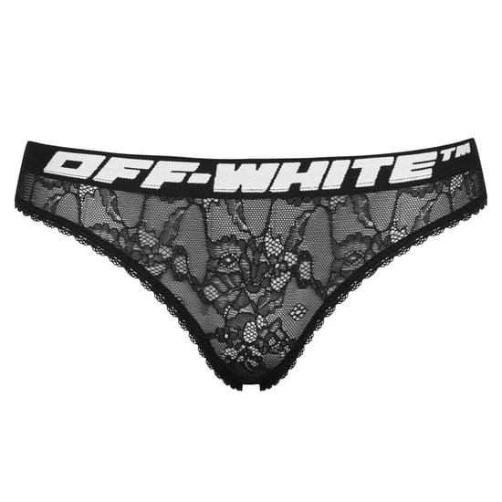 Off White - Slips für Damen, Spitze (Schwarz) - Image 1