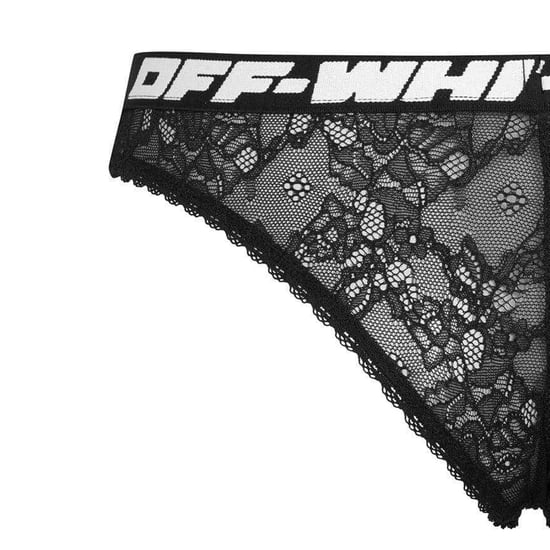 Off White - Slips für Damen, Spitze (Schwarz) - Image 4