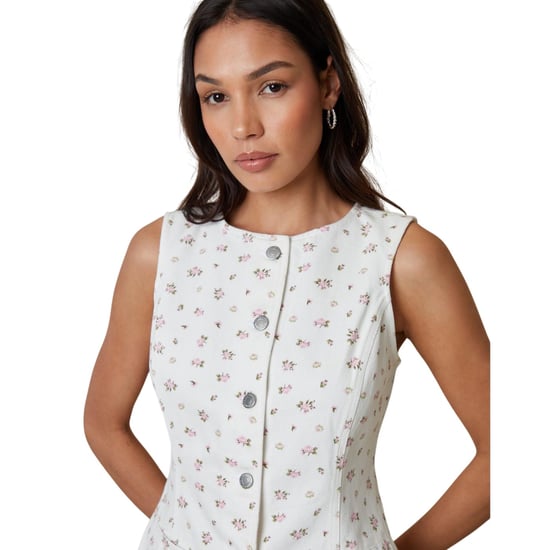 Threadbare - Top für Damen, Ärmellos (Weiß bedruckt) - Image 4