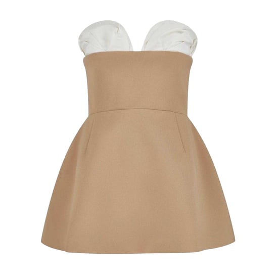 Odd Muse - Schulterfreies Top für Damen (Camel) - Image 2