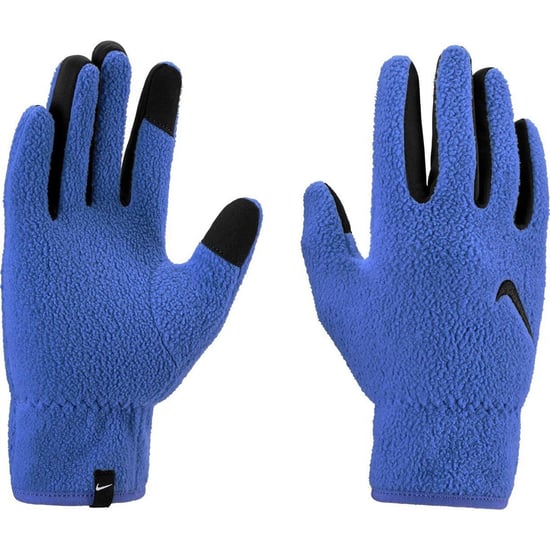 Nike - "Thermafit" Winterhandschuhe, Fleece (Blau/Schwarz) - Image 3