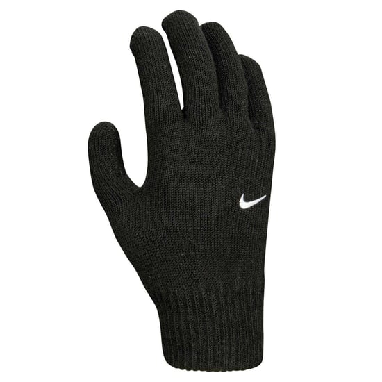 Nike - Swoosh-Handschuhe für Herren/Damen Unisex, Jerseyware, Gerippter Ärmelaufschlag (Schwarz) - Image 1