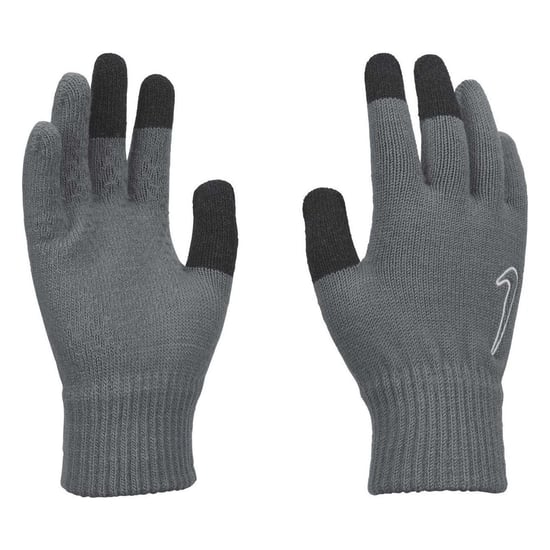 Nike - "Tech and Grip" Handschuhe für Herren/Damen Unisex, Jerseyware, Touchscreen (Grau/Schwarz) - Image 1