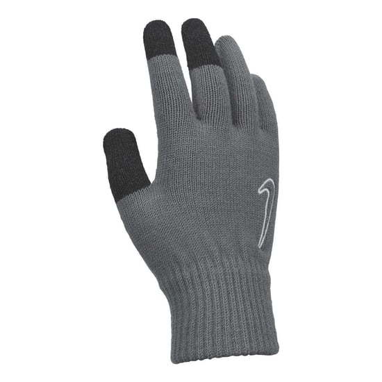 Nike - "Tech and Grip" Handschuhe für Herren/Damen Unisex, Jerseyware, Touchscreen (Grau/Schwarz) - Image 2