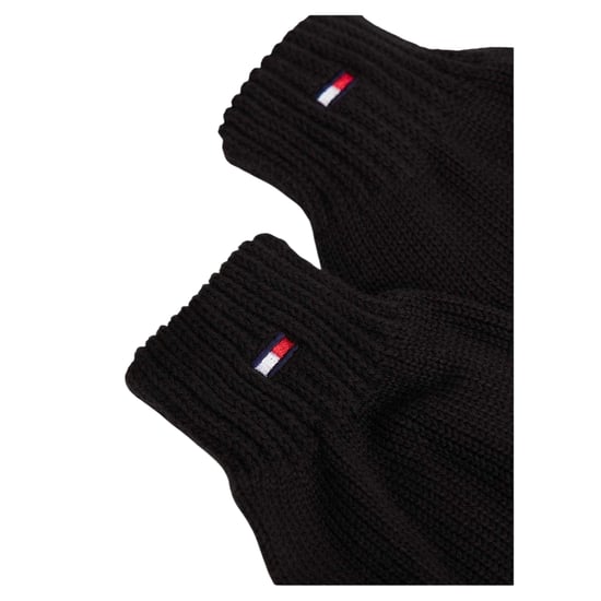 Tommy Hilfiger - Flaggenlogo-Handschuhe für Kinder, Jerseyware (Schwarz) - Image 2