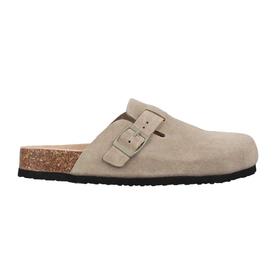 Jack Wills - Mules für Damen, Leder (Braungrau) - Image 1