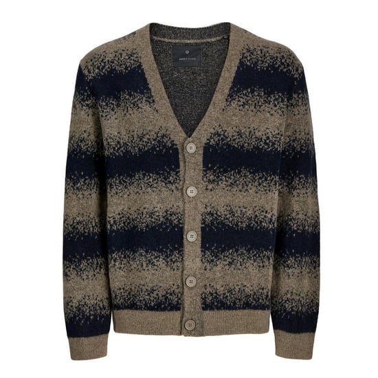 Jack And Jones - Strickjacke für Herren, Grobstrick, leger (Grau) - Image 2