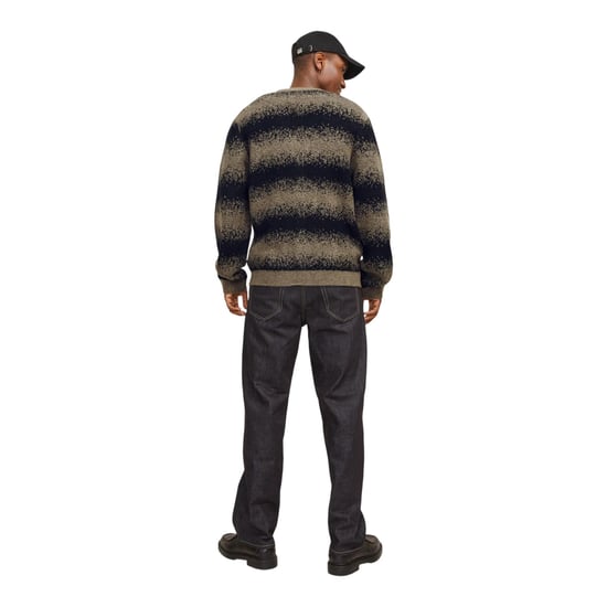 Jack And Jones - Strickjacke für Herren, Grobstrick, leger (Grau) - Image 3