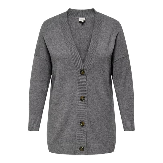 Only - Strickjacke für Damen, V-Ausschnitt, leger (Schokolade) - Image 2