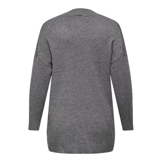 Only - Strickjacke für Damen, V-Ausschnitt, leger (Schokolade) - Image 3