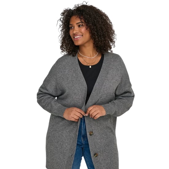 Only - Strickjacke für Damen, V-Ausschnitt, leger (Schokolade) - Image 4