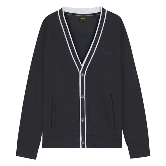 Boss - Strickjacke für Herren, leger (Dunkelblau) - Image 2