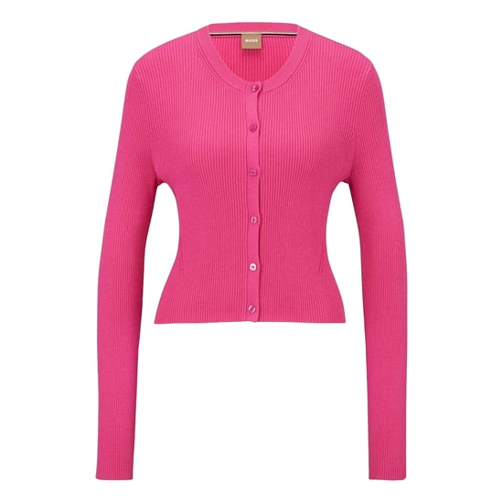 Boss - "Fahara" Strickjacke für Damen (Pink Mischung) - Image 2