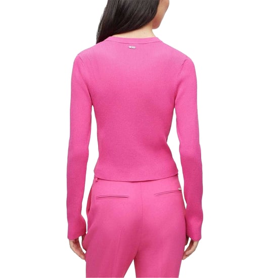 Boss - "Fahara" Strickjacke für Damen (Pink Mischung) - Image 3