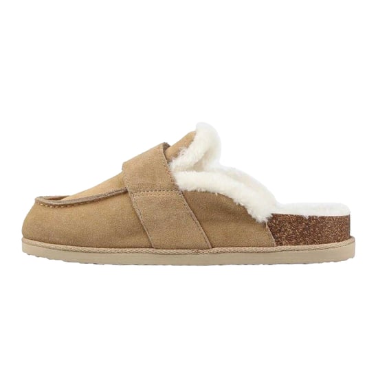 Jack Wills - Pantoffeln für Damen, Wildleder (Sand) - Image 2