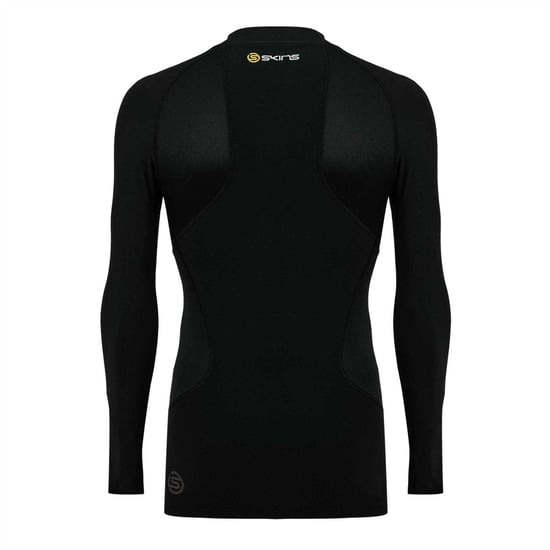 Skins - "G400" Oberteil für Herren, Hochleistungsmaterial, Langärmlig (Schwarz) - Image 2