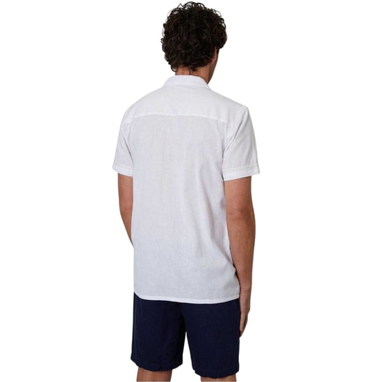 Threadbare - Hemd für Herren, kurzärmlig (Weiß) - Image 3
