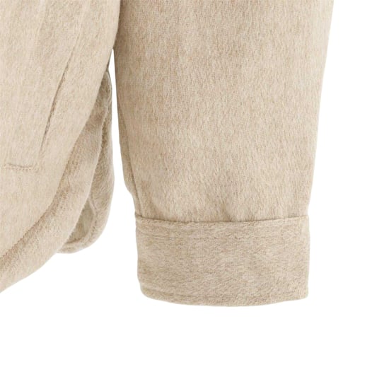 Miso - Hemd für Damen, Wolle, Langärmlig (Beige) - Image 4