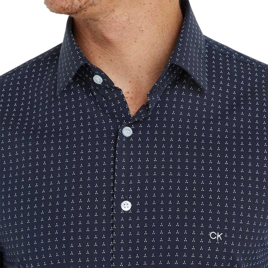 Calvin Klein - Hemd für Herren, Popelin, Schmal, Langärmlig (Blau) - Image 3