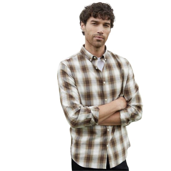 Threadbare - Hemd für Herren, Regulär (Schokolade) - Image 2