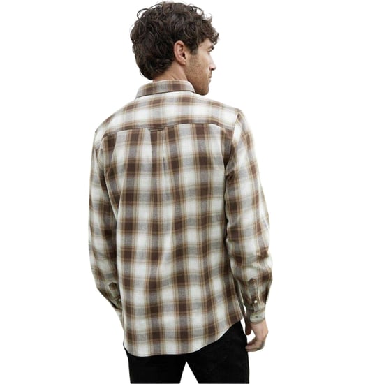 Threadbare - Hemd für Herren, Regulär (Schokolade) - Image 3