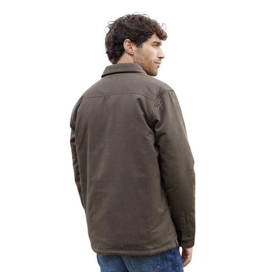 Threadbare - Hemdjacke für Herren (Schokolade) - Image 3