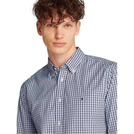 Tommy Hilfiger - Hemd für Herren, Regulär, Langärmlig (Süßes Blau) - Image 4