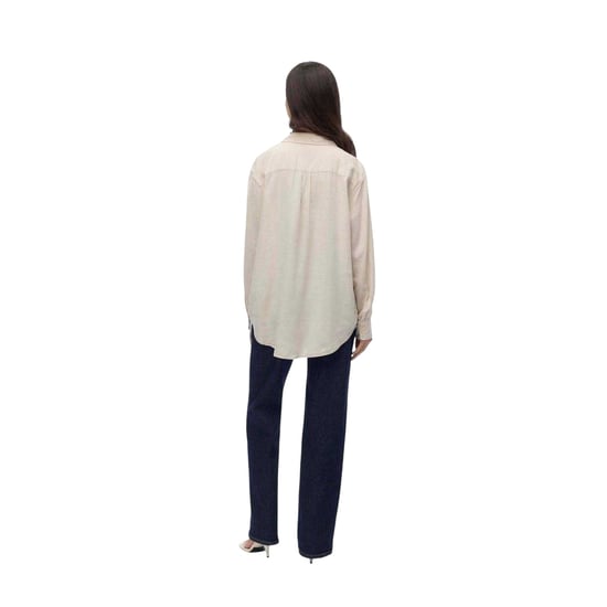 Vero Moda - Hemd für Damen, Leinen-Mischung, Regulär (Mondstrahl) - Image 2