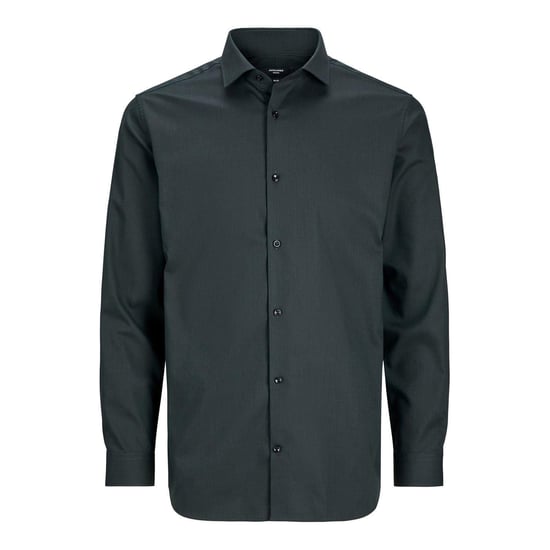 Jack And Jones - "Parker" Hemd für Herren, Schmal, Langärmlig (Dunkles Graugrün) - Image 2