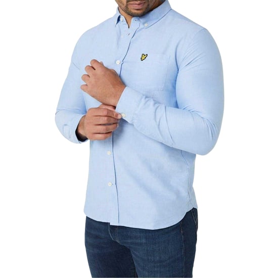Lyle & Scott - Hemd für Herren, Oxford-Stil (Rivierablau) - Image 3