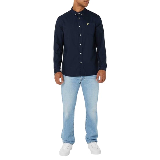 Lyle & Scott - Hemd für Herren, Oxford-Stil (Marine) - Image 3