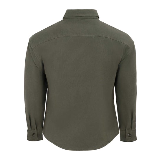 Firetrap - Hemd für Herren, Schwere Qualität, Langärmlig (Grau) - Image 2