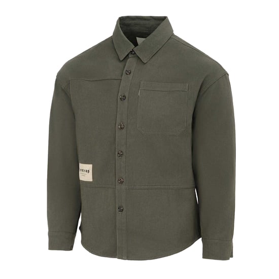Firetrap - Hemd für Herren, Schwere Qualität, Langärmlig (Grau) - Image 3