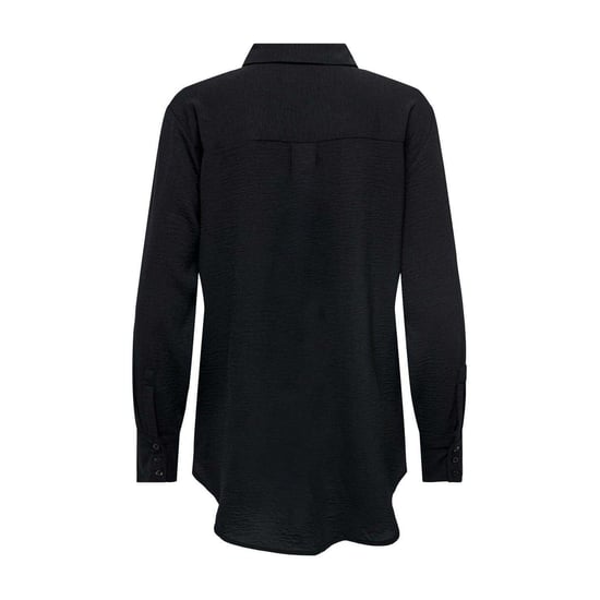 Only - Hemd für Damen, Mit Kragen, 3/4 Ärmel (Schwarz) - Image 3