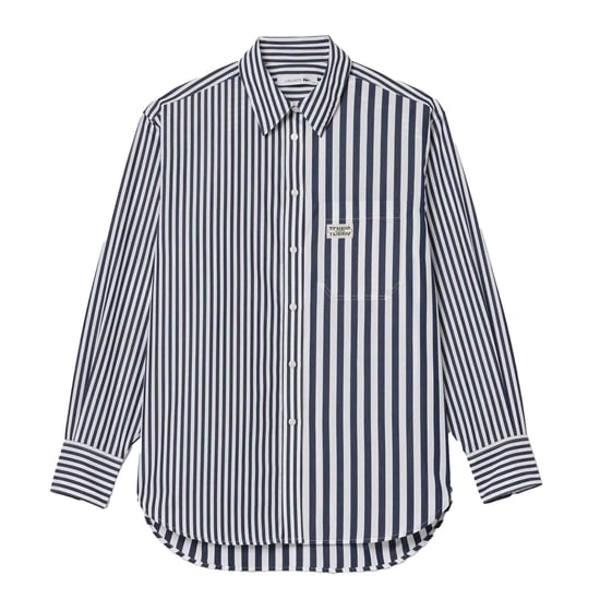 Lacoste - "Bandier" Hemd für Damen, Baumwolle (Marine) - Image 2