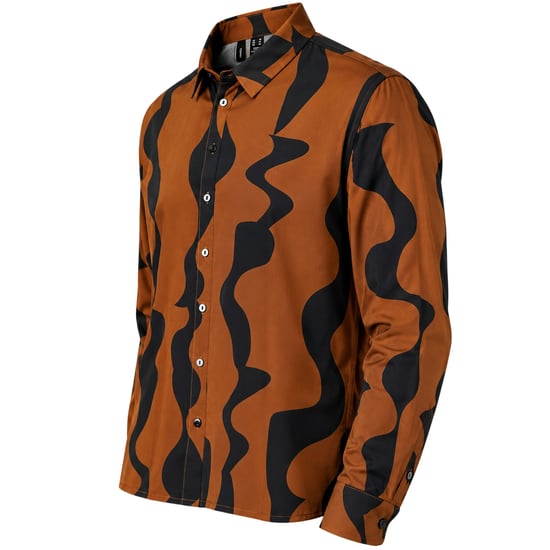 Vero Moda - Hemd für Damen, Regulär (Schwarz/Braun) - Image 2
