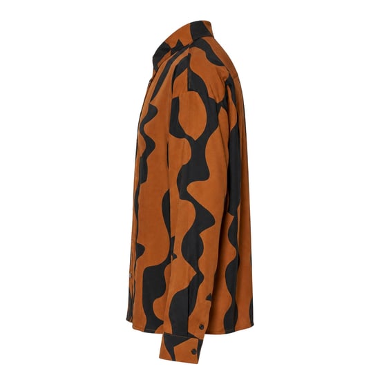 Vero Moda - Hemd für Damen, Regulär (Schwarz/Braun) - Image 3