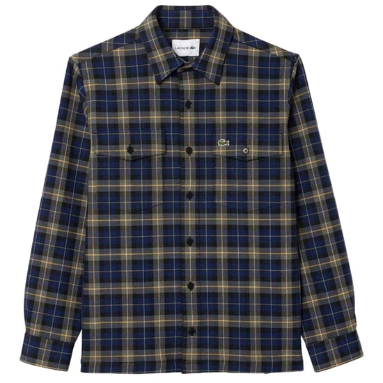 Lacoste - Hemdjacke für Herren, bestickt (Marine) - Image 2
