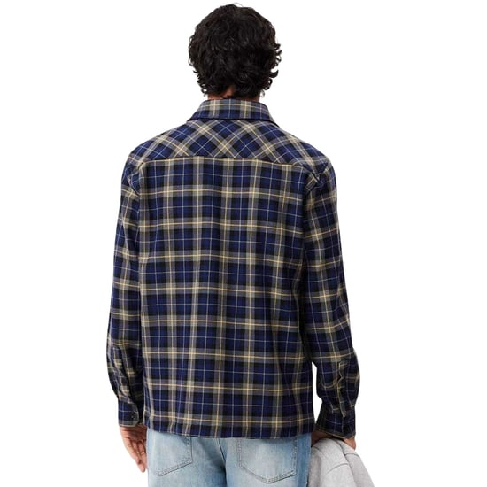 Lacoste - Hemdjacke für Herren, bestickt (Marine) - Image 3