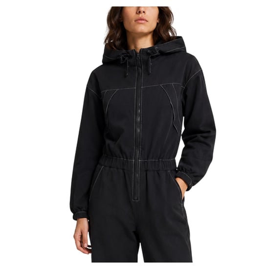 Timberland - "Veneda" Jumpsuit für Damen, mit Kapuze, Langärmlig (Schwarz) - Image 4