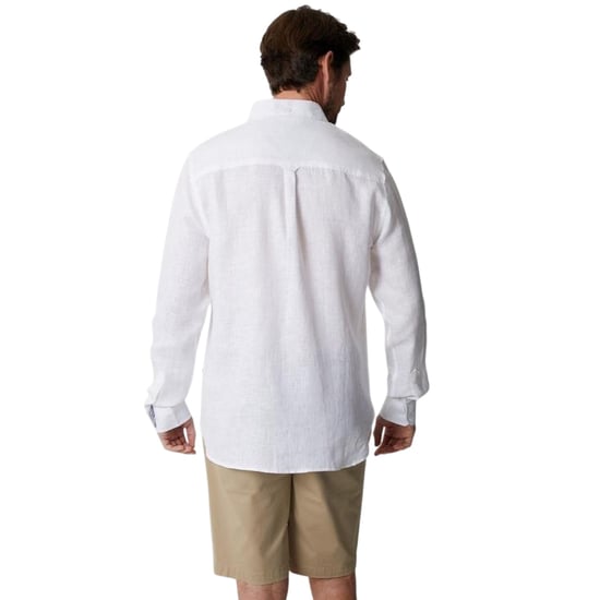 Saltwell Langärmeliges formelles Herren Oxford Hemd (Weiß) - Image 2