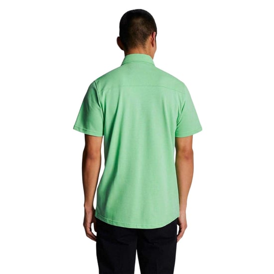 Lyle & Scott - Hemd für Herren, Piqué (Grün) - Image 2