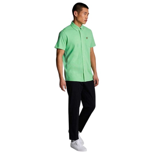 Lyle & Scott - Hemd für Herren, Piqué (Grün) - Image 4