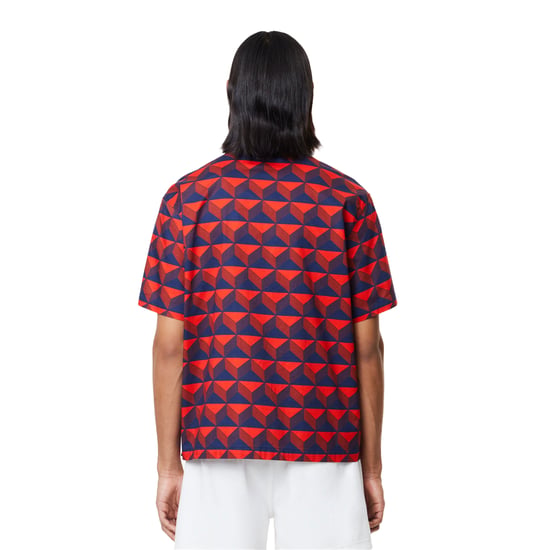 Lacoste - Hemd für Herren, Bio-Baumwolle, leger, kurzärmlig (Bunt) - Image 2