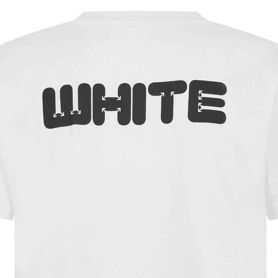Off White - T-Shirt für Herren, Baumwolle, Schmal (Weiß) - Image 4