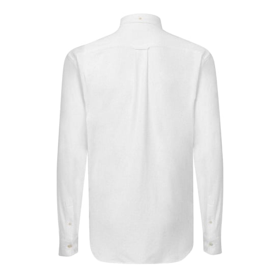 Gant - Hemd für Herren, Piqué, Regulär, Langärmlig (Weiß) - Image 2
