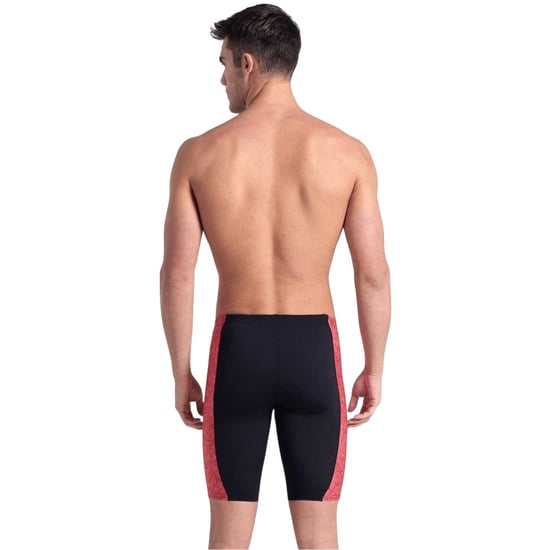 Arena - Jammer-Shorts für Herren (Schwarz/Rot bedruckt) - Image 2