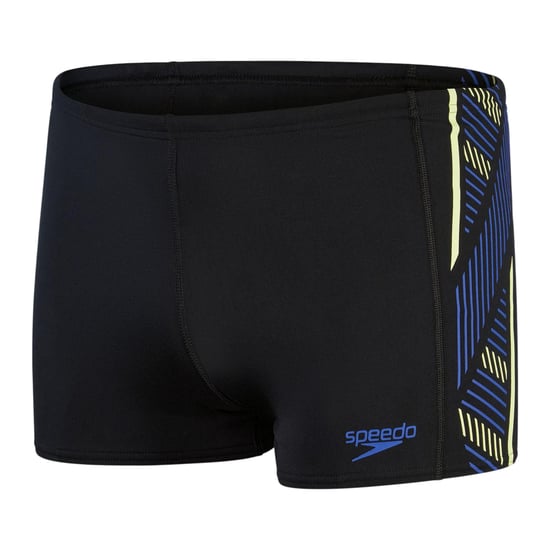Speedo - "Tech" Schwimmshorts für Herren (Schwarz/Blau) - Image 1