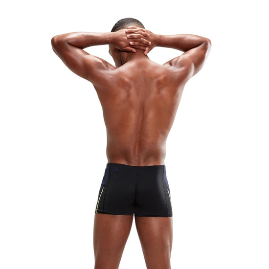 Speedo - "Tech" Schwimmshorts für Herren (Schwarz/Blau) - Image 2